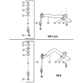 Mopar 5211 0141AB, Suspension Stabilizer Bar Link Retainer