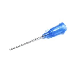 SANANTS 22 Gauge 1 Inch Industrial Blunt Tip Dispensing Needle with Luer Lock,Precision Applicator,Blue 20 PCS