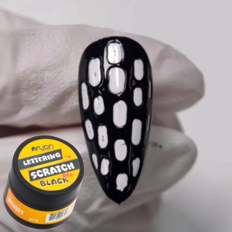 Enrian Scratch Shrink Gel Black 10g / 엔리안 스크래치 수축젤