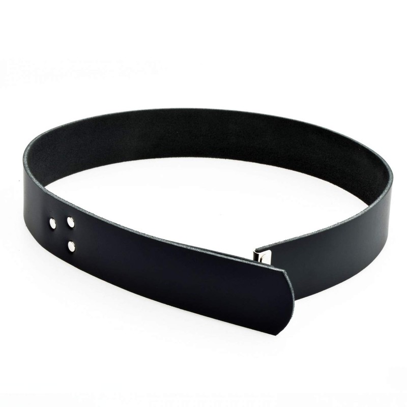 DAKL Guild Leather Belt Thor, Black, Full Leather, Made in