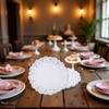 150 Pcs 6" White Lace Paper Doilies,Disposable Round Liners for