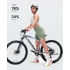 Sportneer Womens 4D Padded Bike Shorts - 4D Bicycle Cycling