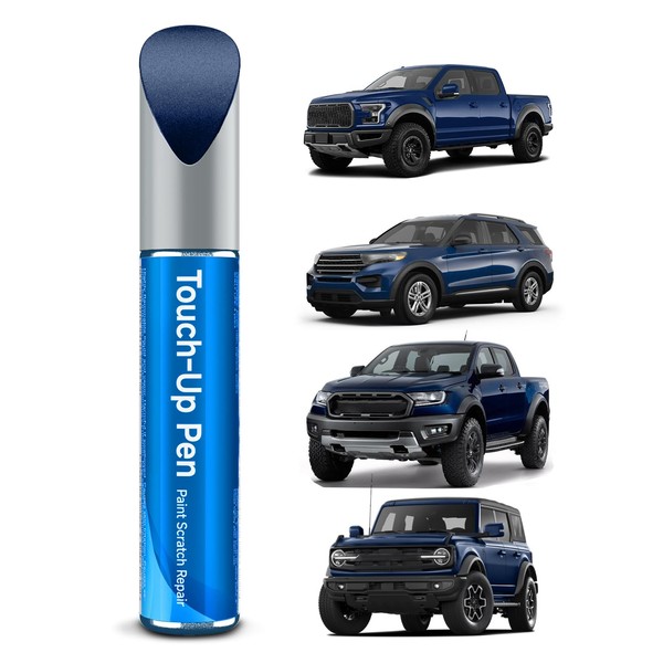 N1 Blue Jeans Metallic Touch Up Paint Compatible with Ford