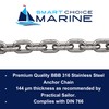Smart Choice Marine ASI 316 Stainless Steel BBB 1 DIN766