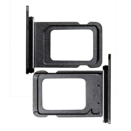 Gintai Black Dual Nano SIM Card Holder Replacement for i Phone 11 Pro