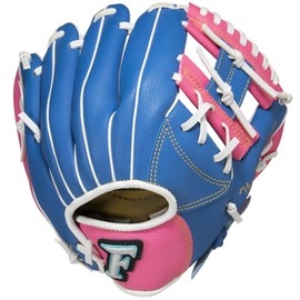 Sakurai Trading (SAKURAI) FALCON Baseball Youth Soft Ball All-Round Glove Compatible with regulation ball For height 120-130cm (47.2-51.2 inches) For elementary school lower grades FG-1202 Blue×Pink
