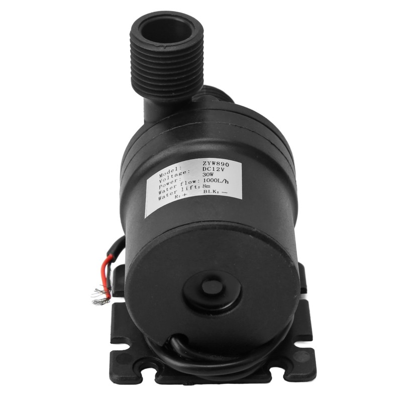DC12V Brushless Water Pump Low Noise 30W 8m Lift Height