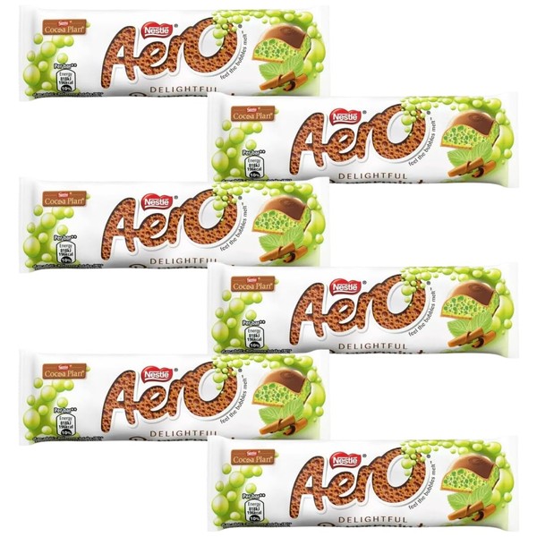 Mint Chocolate Bundle With Aero Peppermint Mint Chocolate Bar 36g (6 Pack)