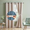 4 Packs Magnetic Curtain Tiebacks for Drapes, H HOME-MART Convenient