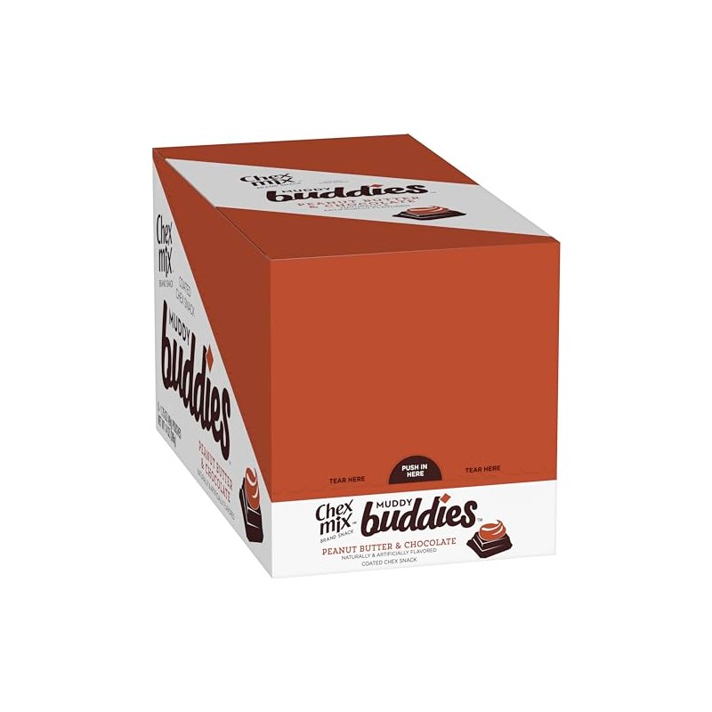 Chex Mix Peanut Butter and Chocolate Muddy Buddies 8 Count