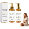 Aceite corporal antiedad Skincu, aceite masaje hidratante piel seca (2PCS)