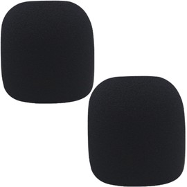 JUVAENY Microphone Covers Foam for JBL/SM58/SM48, 2 Pack Microphone Windscreen Pop Filter Foam Mic Cover for Handheld Microphone