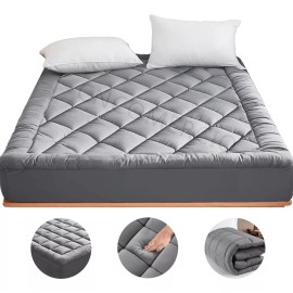 Amorosa Funda De Colchón Tamaño Matrimonial Acolchada De 600 Hilos