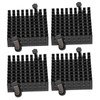 10pcs P42 x 11 x 40 Aluminium Heat Sink Thermal