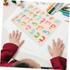 Kisangel Arabic Alphabet Puzzle Early Logic Educational Puzzle for Preschool