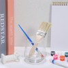 NUOLUX Paint Brushes Paint Brushes 10pcs Wooden Handle Paint Brush