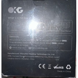 OKG Bluetooth Earbuds Waterproof Bluetooth Wireless
