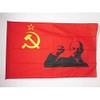 AZ FLAG - Flagge Sowjetunion Udssr Mit Lenine Erhobener Faust