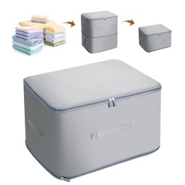 AiQInu Ultra Space Saving Self-Compressing Organiser, Self-Compression Organiser, Bag Storage Bedding, Extra Large Storage Bag for Duvets, Blankets, Clothes