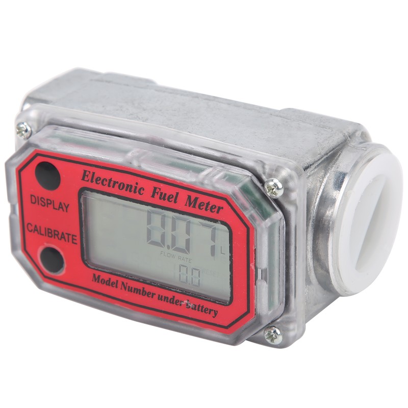 Digital Fuel Flow Gauge Flowmeter for Diesel Kerosene Chemicals Gasoline