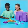 Kinetic Sand, Mermaid Palace Playset with 2.06lbs Play Sand (Neon