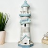 Wooden Lighthouse Ornament Nautical Beach Sign Seaside Bathroom Decoration Gift