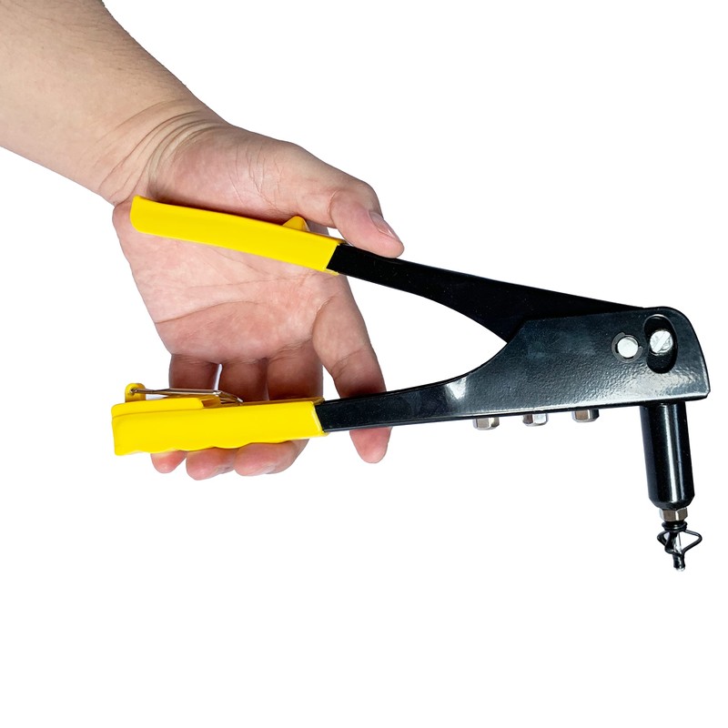 Kayak Rivet Gun Kit, 18Pcs Waterproof Tri-Grip Rivets with Manual