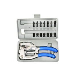 VCT Multi-Purpose Power Hole Punch Kit 7 Sizes from 3/32” to 9/32”