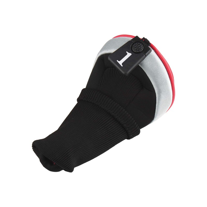 Andux 460cc Long Neck Golf Driver Head Covers Red