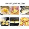 20/50pcs Egg Tart Mold Non Stick Baking Cups Heat Resistant