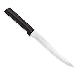 RADA Cutlery Carver Boning Knife (W208), 6.63" Stainless Steel Blade, Made in USA, Black Handle