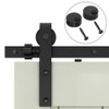 BONIKLUBA Anti-Jump Disk Block for Sliding Barn Wood Door Hardware