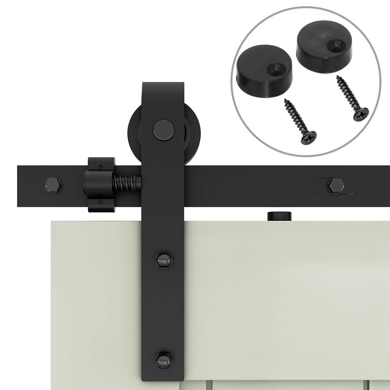 BONIKLUBA Anti-Jump Disk Block for Sliding Barn Wood Door Hardware