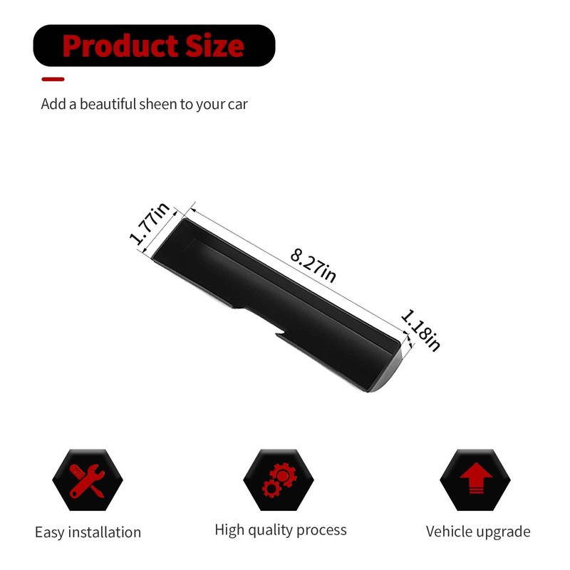 RT-TCZ Center Console Gear Shift Storage Box Tray Organizer Accessories