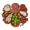 Silicone Octopus Charcuterie Platter, Snack Fruit Separate Platter, Delicatessen Dim