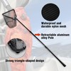 Fiblink 118 inches Folding Fishing Landing Net Fish Net with