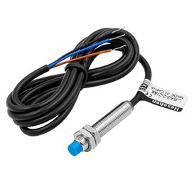 Heschen M8 Inductive Proximity Sensor Switch, Non-Shield Type, LJ8A3-2-Z/AX-DC5V, Detector 2mm, 5VDC 200mA, NPN Normally Closed(NC), 3 Wire
