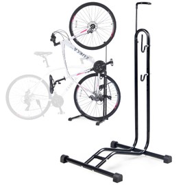 BALINGE Bike Floor Stand - Parking Rack for Indoor & Outdoor, Mountain & Road Bikes, 1 Pack