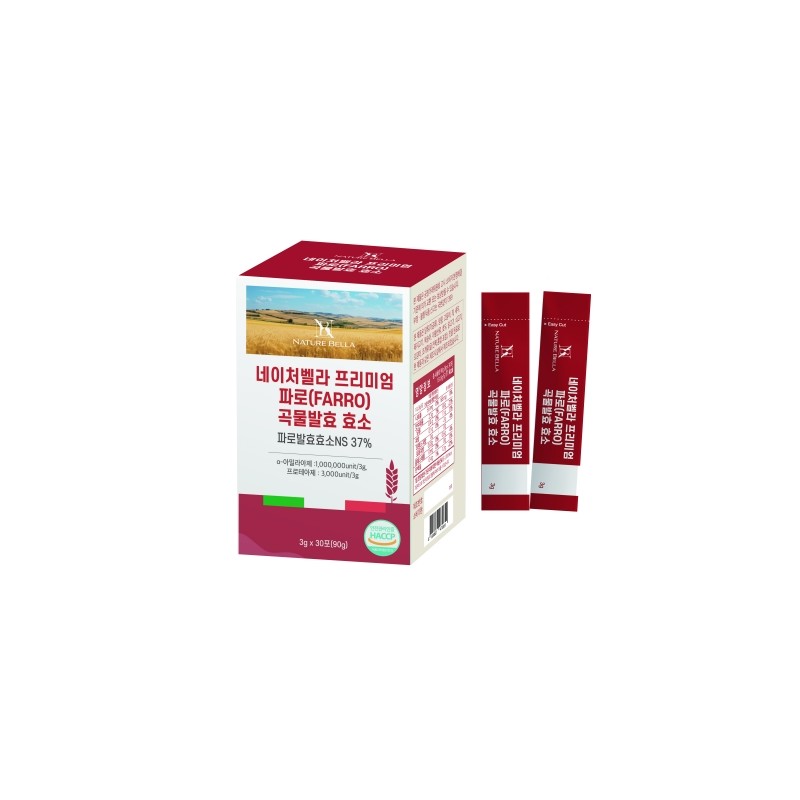 NatureBella Premium Faro Grain Fermented Enzyme 3g 30 Sachets /