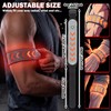 Wood Homing LED Armband for Running - 2 Pack Reflective