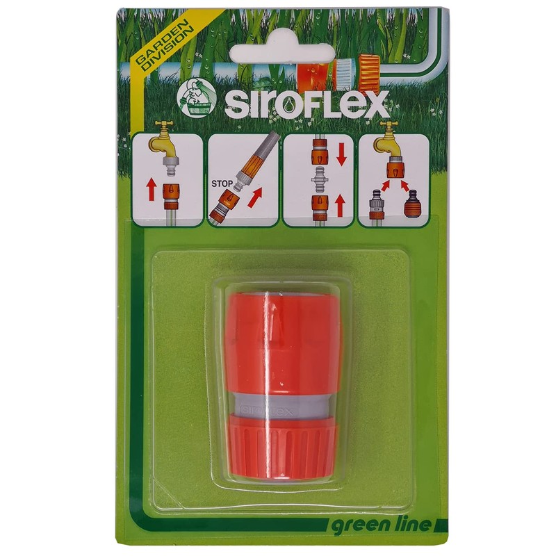 SIROFLEX Quick Coupling, Grey/Orange