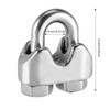 MANCHAP 30 Pack M3 U Bolt Cable Wire Rope Clamps,