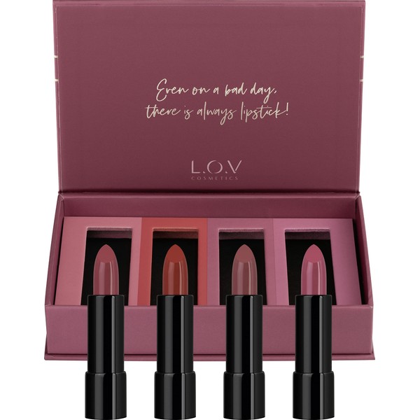 L.O.V Self Love Club Velvet Matte Lipstick Set - 4