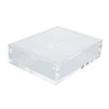 Computer Water Cooling Reservoir Rectangle Transparent Acrylic PC Water Cooling
