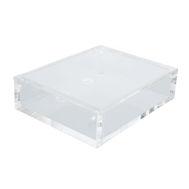 Computer Water Cooling Reservoir Rectangle Transparent Acrylic PC Water Cooling