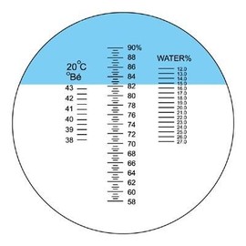 Ade Advanced Optics Brix Refractometer - High Measuring Range Honey Tester 58%-90%. Beerkeeping, Bees Tri-Scales