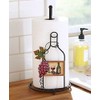 The Wine-Themed Paper Towel Holder