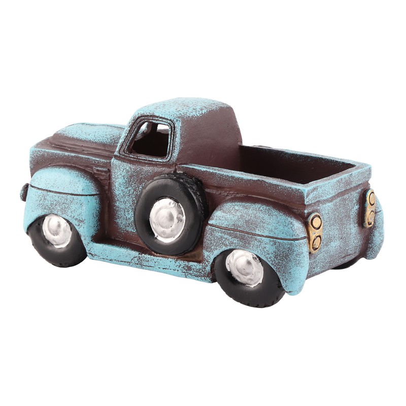 Car Succulent Plant Flower Pot for Living Room Fireplace Bookshelf