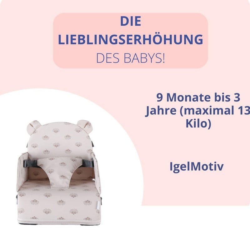 Noukie's Baby Booster Seat Removable Washable from 9 Months to