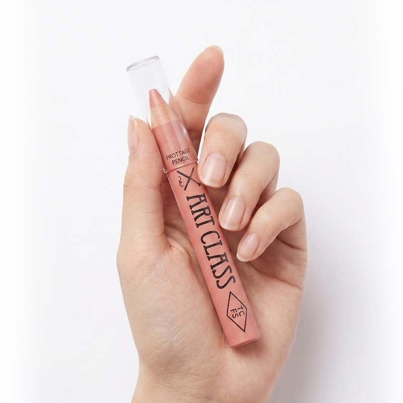 [Too Cool for School] Frotage Pencil 1+1 + Pink Sharpener